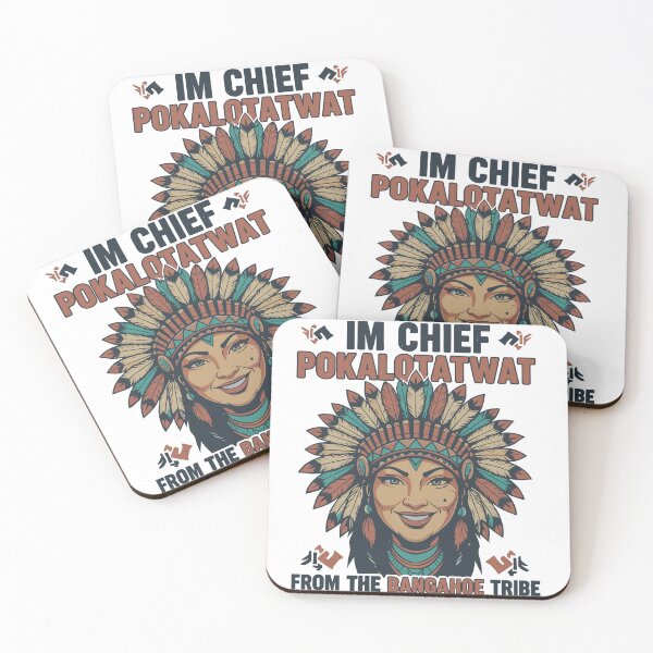 Item preview, I'm Chief Pokalotatwat from The Tribe Funny Native America designed and sold by Evaevonechi.