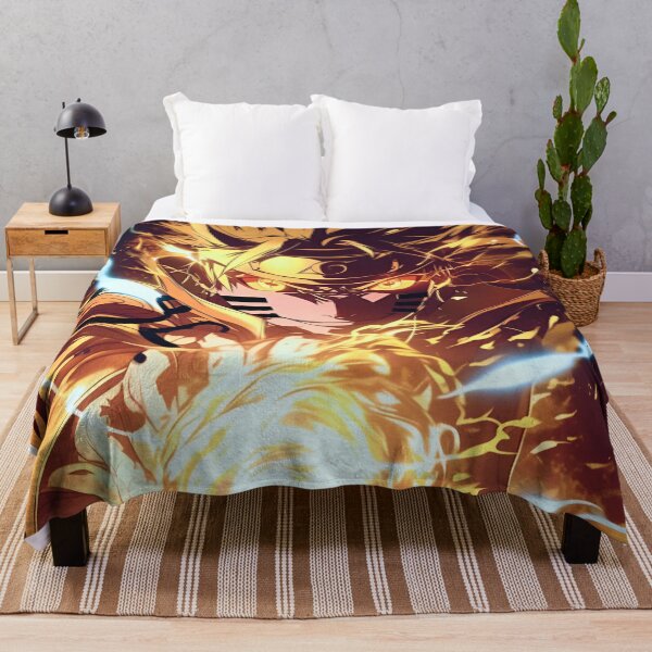Item preview, Flaming Ninja Energy Anime Artwork designed and sold by Dyan4.