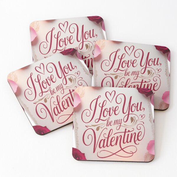 Item preview, I LOVE YOU, BE MY VALENTINE designed and sold by MAT-ENKI.