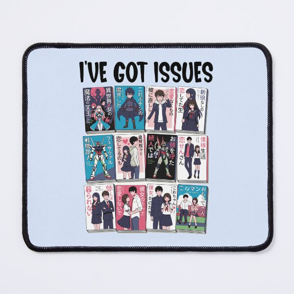 Item preview, I've Got Issues Funny Anime Book Collecting designed and sold by Colorfulman.