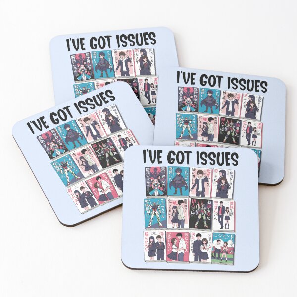 Item preview, I've Got Issues Funny Anime Book Collecting designed and sold by Colorfulman.