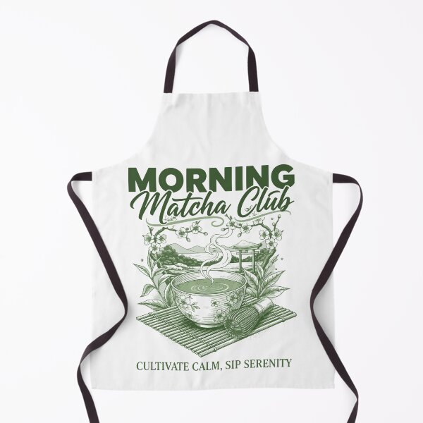 Item preview, Morning Matcha Club Cultivate Calm Sip Serenity designed and sold by LuminOrb.