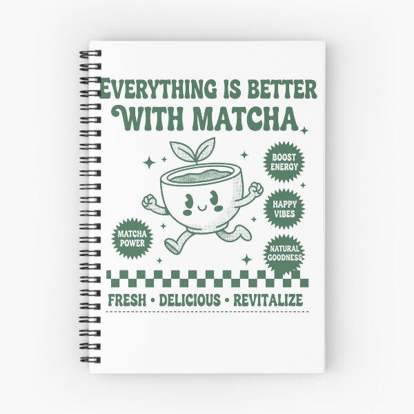 Item preview, Everything Is Better With Matcha Green Tea Happy designed and sold by LuminOrb.