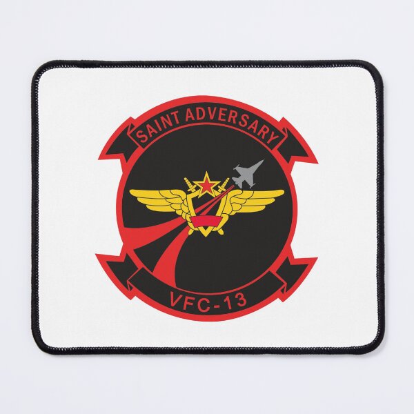 Item preview, Official Patch of the US Navy Fighter Composite Squadron 13 (VFC-13) "Saints" designed and sold by CharlieDesings.
