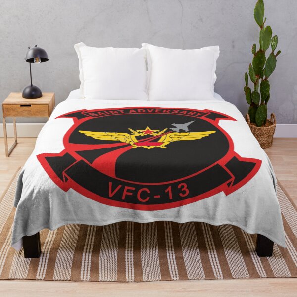 Item preview, Official Patch of the US Navy Fighter Composite Squadron 13 (VFC-13) "Saints" designed and sold by CharlieDesings.