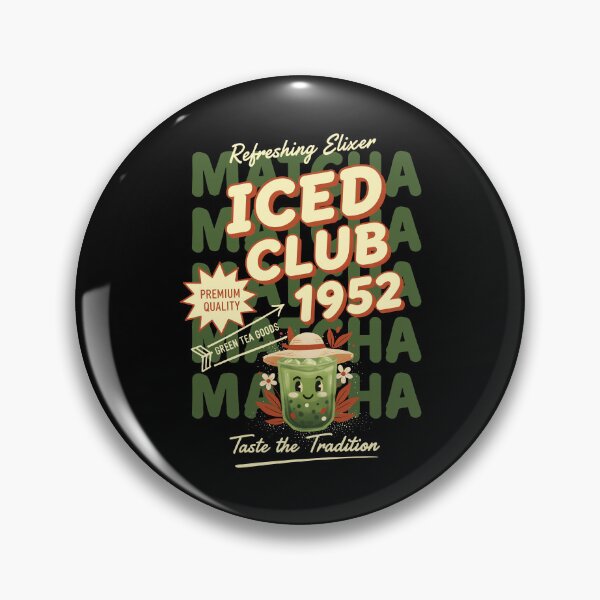 Item preview, Iced Club 1952 Matcha Tea Taste The Tradition designed and sold by LuminOrb.