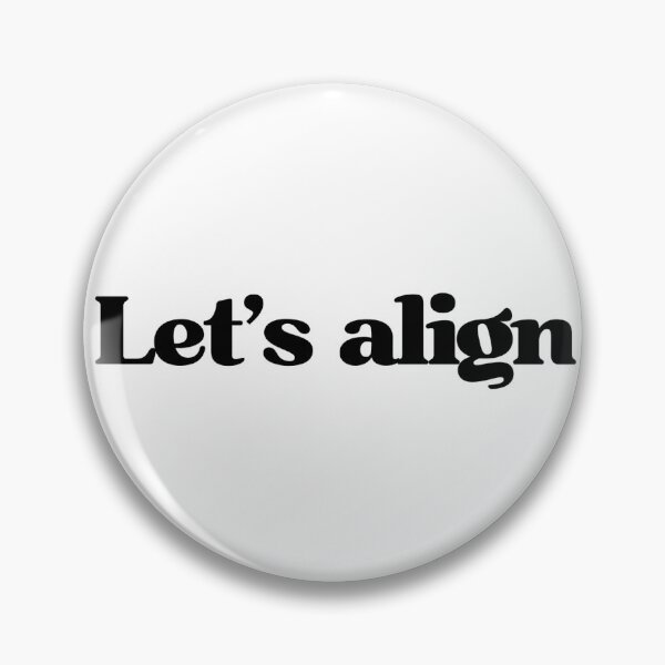 Item preview, Let's align designed and sold by luizarusu.