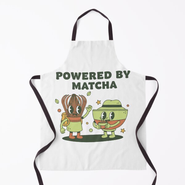 Item preview, Powered By Matcha Green Tea Funny Matcha Lover designed and sold by LuminOrb.
