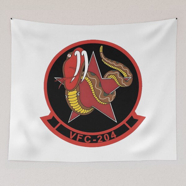 Item preview, Official Insignia of the US Navy VFC-204 "River Rattlers" Adversary Squadron designed and sold by CharlieDesings.