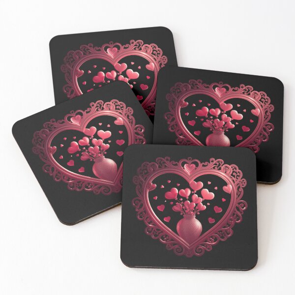 Item preview, Ornate Heart Bouquet designed and sold by Khadigadesings.