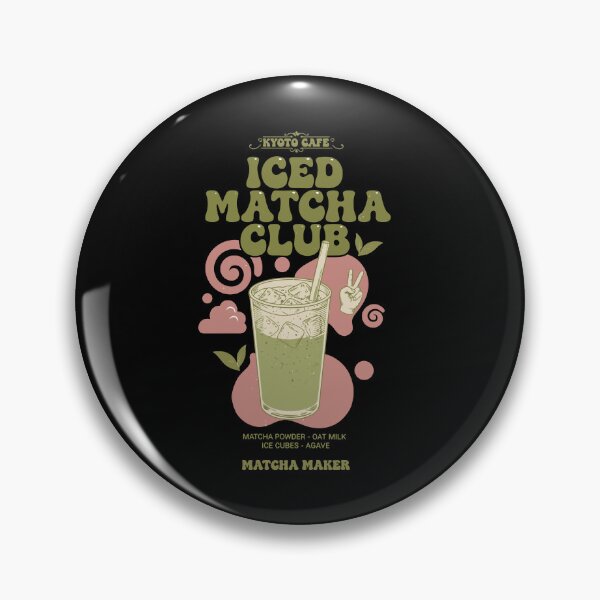 Item preview, Iced Matcha Club Kyoto Cafe Matcha Maker Green Tea designed and sold by LuminOrb.