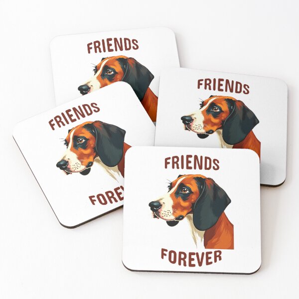 Item preview, Close-up of a dog, friends forever, for real dog lovers, colored, Art deco style, no background designed and sold by wizard-work.