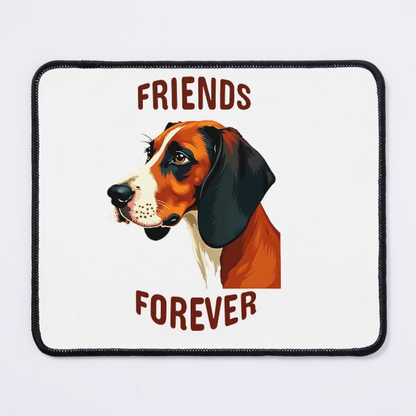 Item preview, Close-up of a dog, friends forever, for real dog lovers, colored, Art deco style, no background designed and sold by wizard-work.