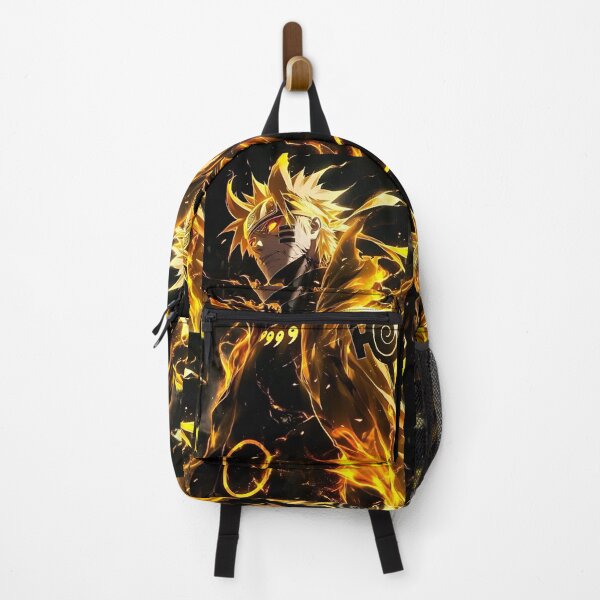 Item preview, Golden Flame Ninja Warrior Anime Art designed and sold by Dyan4.
