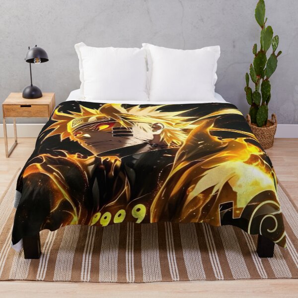 Item preview, Golden Flame Ninja Warrior Anime Art designed and sold by Dyan4.