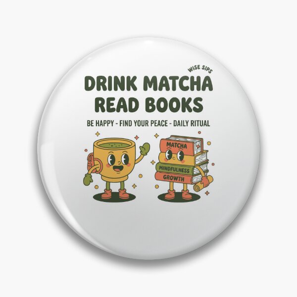 Item preview, Drink Matcha Read Books Matcha Tea Lover Reading designed and sold by LuminOrb.