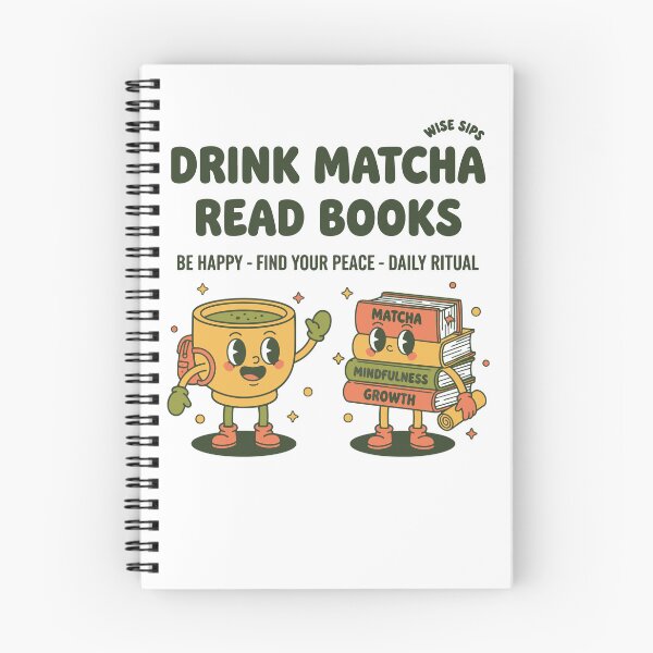 Item preview, Drink Matcha Read Books Matcha Tea Lover Reading designed and sold by LuminOrb.