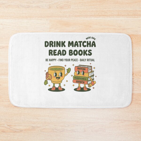 Item preview, Drink Matcha Read Books Matcha Tea Lover Reading designed and sold by LuminOrb.
