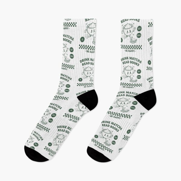 Item preview, Drink Matcha Read Books Be Happy Matcha Lover designed and sold by LuminOrb.