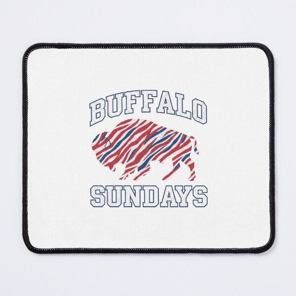 Item preview, Retro Buffalo Zebra Stripe Sunday Football designed and sold by PopPizzazz.