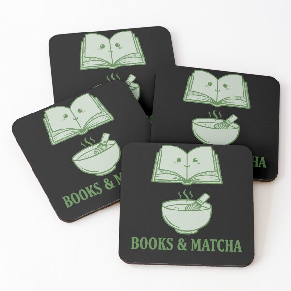 Item preview, Books And Matcha Matcha Lover Green Tea Funny designed and sold by LuminOrb.