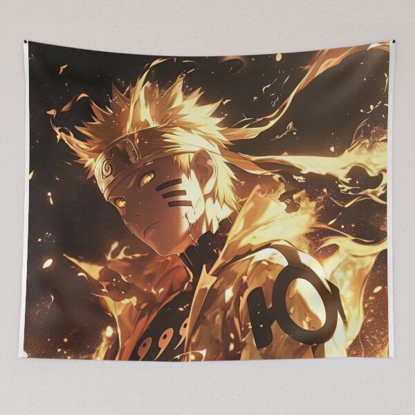 Item preview, Blazing Chakra Ninja Anime Art designed and sold by Dyan4.