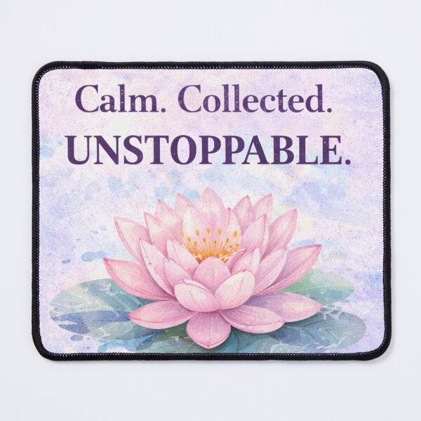 Item preview, Calm. Collected. Unstoppable. designed and sold by Shop-Pi.