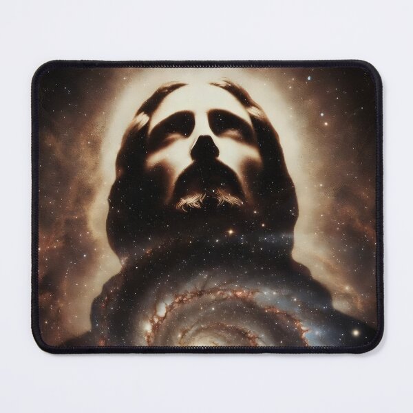 Item preview, Jesus Christ Galaxy Art, Christian, Cosmic Space Artwork designed and sold by stylishdzign.