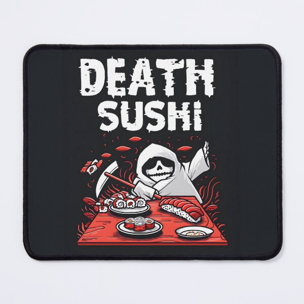 Item preview, Death Sushi The Funny Death - Dark Humor Japanese Food designed and sold by QNTR CULT.