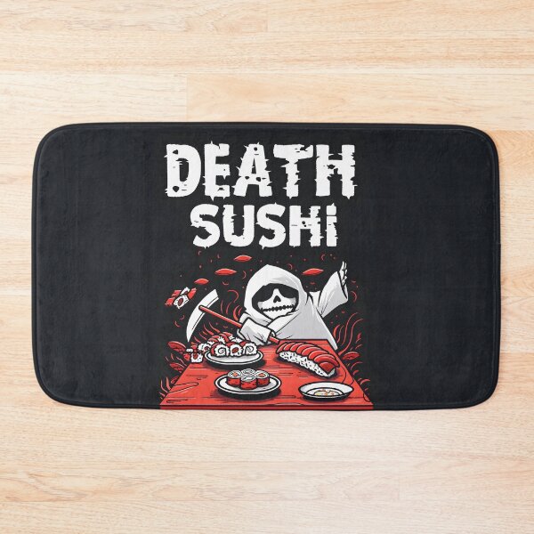 Item preview, Death Sushi The Funny Death - Dark Humor Japanese Food designed and sold by QNTR CULT.