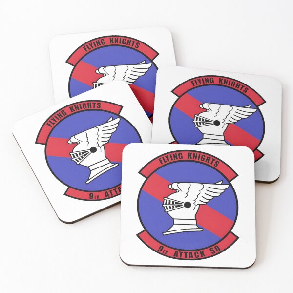 Item preview, 9th Attack Squadron Flying Knights Military Emblem designed and sold by CharlieDesings.