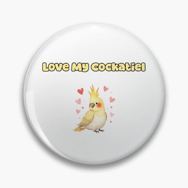 Item preview, Love My Cockatiel designed and sold by NatureUnleashed.