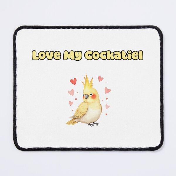 Item preview, Love My Cockatiel designed and sold by NatureUnleashed.