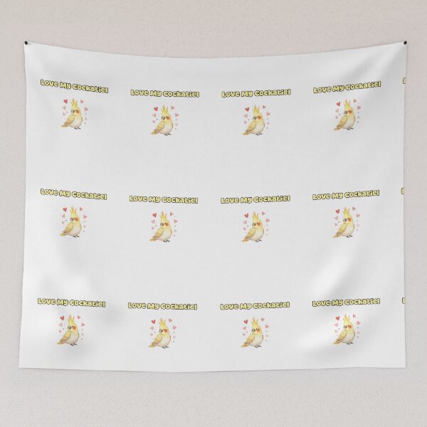 Item preview, Love My Cockatiel designed and sold by NatureUnleashed.
