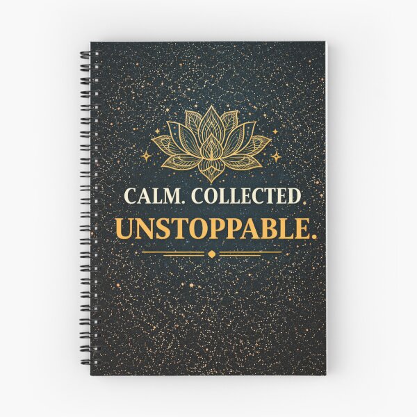 Item preview, Calm. Collected. Unstoppable. designed and sold by Shop-Pi.