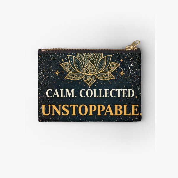 Item preview, Calm. Collected. Unstoppable. designed and sold by Shop-Pi.