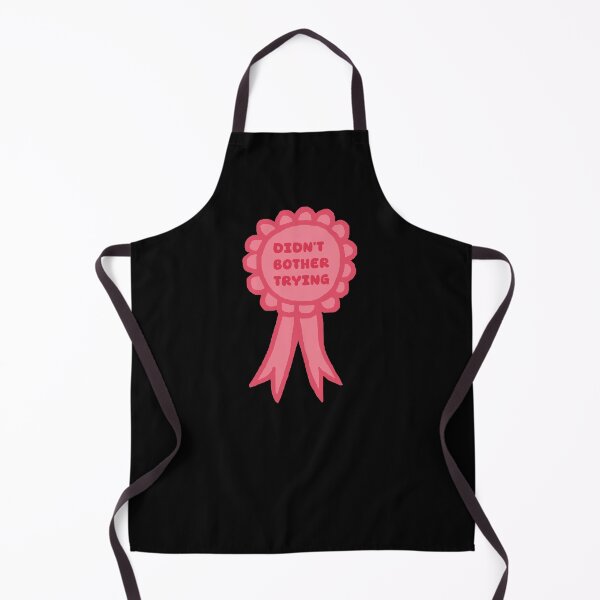 Item preview, Didn't Bother Trying Pink Award Ribbon designed and sold by CamilasPrints.