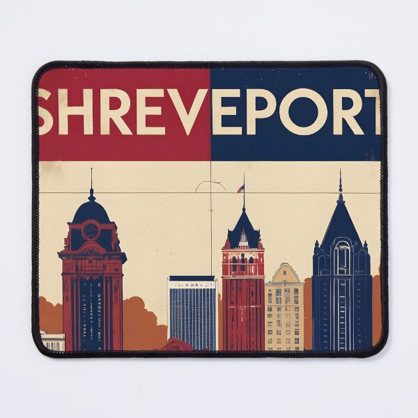 Item preview, Shreveport Louisiana 1950s USA Vintage Travel Tourism designed and sold by TravelersGems.