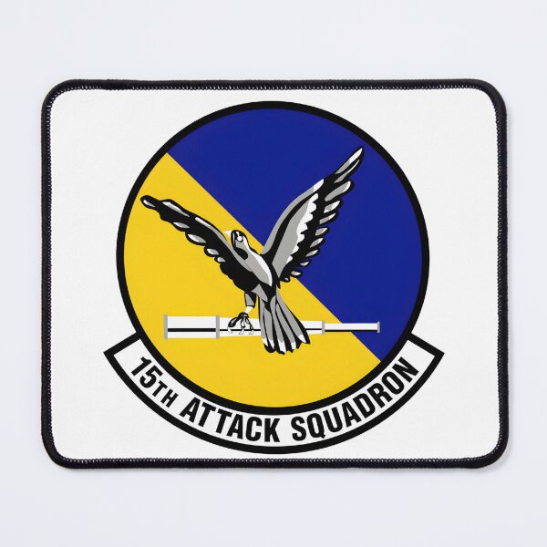 Item preview, 15th Attack Squadron Falcon and Spyglass Emblem designed and sold by CharlieDesings.