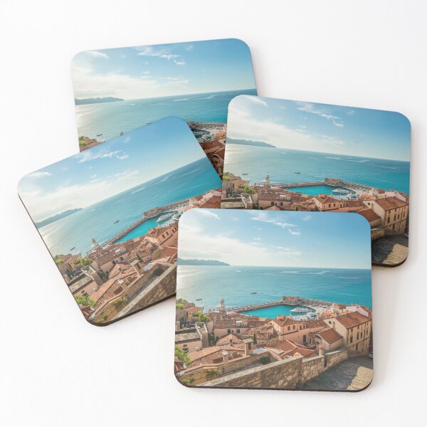 Item preview, Mediterranean Italy Seascape Artwork, Timeless Coastal Beauty designed and sold by BlareBlare.