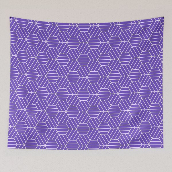 Item preview, High End Purple Save The Bees Print - Abstract Geometric Shape Pattern  - Mother'S Day Gifts designed and sold by RoyalStarsPatts.