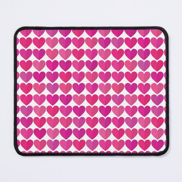 Item preview, Symmetric Pink and Magenta Heart Grid Pattern designed and sold by DGtaLrtcom.