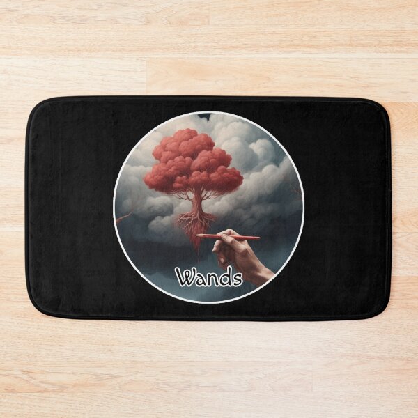 Item preview, Tarot Card Minor Arcana Ace of Wands Hand from Clouds designed and sold by Pixel Waite.