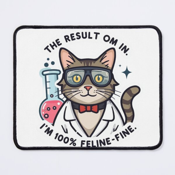 Item preview, Science Lab Cat designed and sold by racheli147.