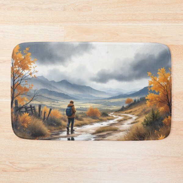 Item preview, Autumn on the Way of St. James (Auvergne) designed and sold by jefboutique6150.
