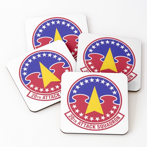 Item preview, 20th Attack Squadron Stars and Delta Wing Emblem designed and sold by CharlieDesings.