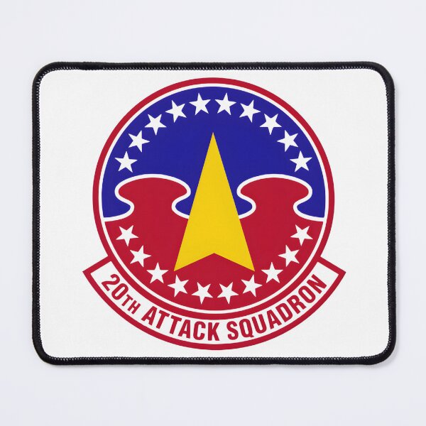 Item preview, 20th Attack Squadron Stars and Delta Wing Emblem designed and sold by CharlieDesings.
