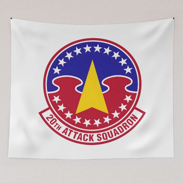 Item preview, 20th Attack Squadron Stars and Delta Wing Emblem designed and sold by CharlieDesings.