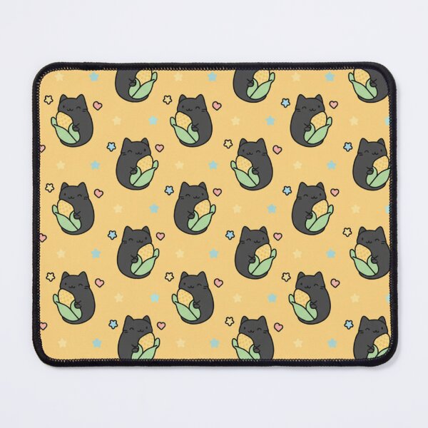 Item preview, Cat eating corns Pattern  designed and sold by Akali Design.