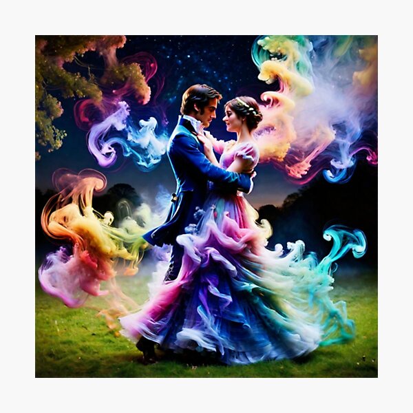 Item preview, The Coloueful Mist of Love designed and sold by LiteraryLoves.